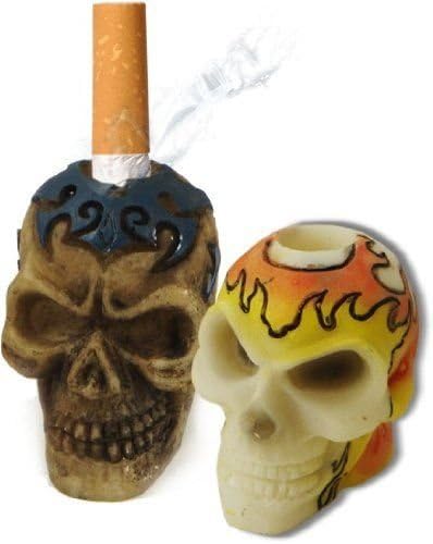 24 x Skull Cigarette Snuffer, 4 Assorted Designs