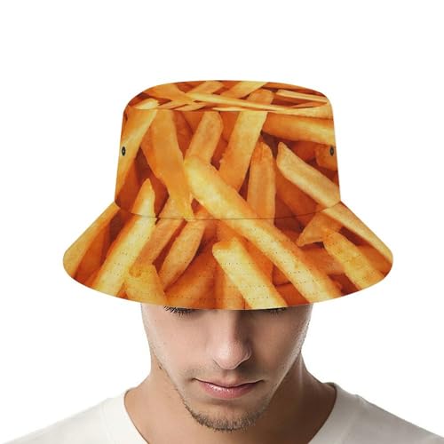 Image of Food Golden Corn Bucket Hats Unisex Washed Cotton Lightweight Outdoor Summer Beach Sun Hats Men Women Bucket Hat for Travel