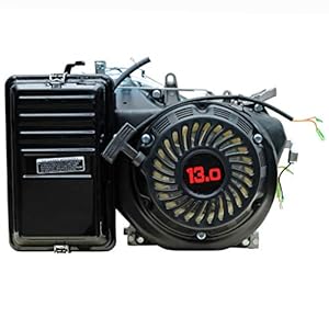 13 PS Benzinmotor Industriemotor | Ersatzmotor für Benzin Stromerzeuger 5 KW | Kartmotor Standmotor Industriemotor 389 ccm