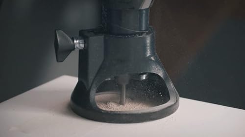 Dremel 562 Mehrzweck Spiral Fräser, Zubehörsatz mit1 Fräser zum Schneiden von Holz, Kunststoff, Glasfaser, Gipskarton, Laminat und Vinylverkleidungen