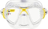 Cressi Nano Mask SIL Crystal/Frame Yellow