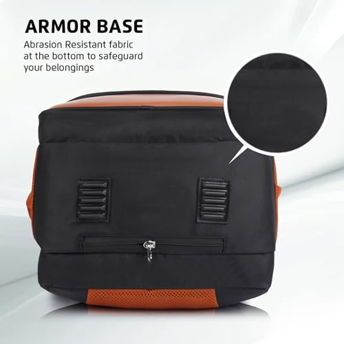Image of Half Moon 35L Laptop Backpack for Men & Women 15.6 inch Laptop BagBack Travel Bag, Laptop Bags for Men Office Use, College, & School Bag, with Rain Cover, Water-Resistant Anti-Theft Pocket