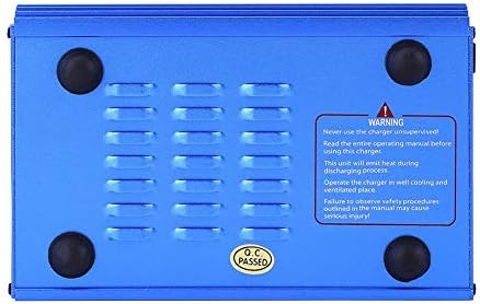 RC Charger, 3Types 80W 1-6S Digital Balance Charger Discharger for Lithium Battery Batteries(Plug)