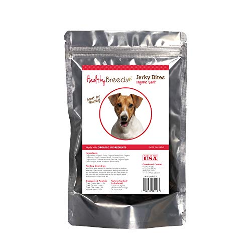 Healthy Breeds Jack Russell Terrier Jerky Bites Beef Recipe Dog T...