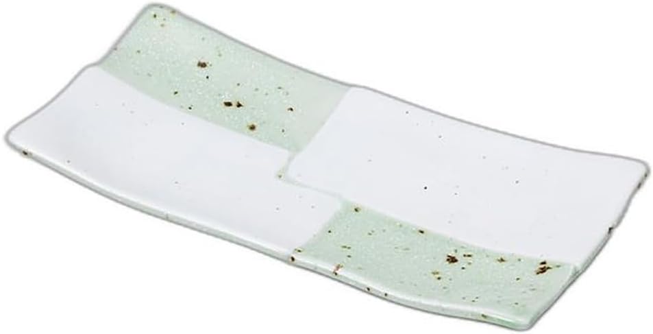 Modern Checkered Dish [ 8.3 x 3.8 x 0.9 inches (21 x 9.8 x 2.3 cm) | Setomonohonpo