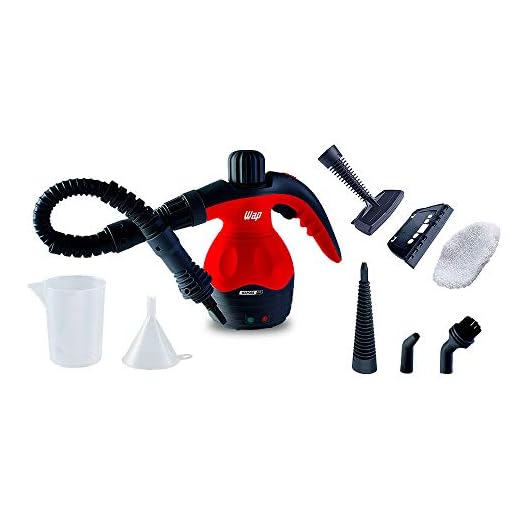 WAP Vaporizador e Higienizador WAPORE FIT 3 em 1, Compacto, 250ml, Higieniza, Limpa e Esteriliza, 100° 1000W 220V