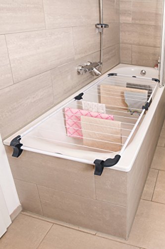 Séchoir baignoire Vileda en acier pour optimiser l'espace de votre studio - 6