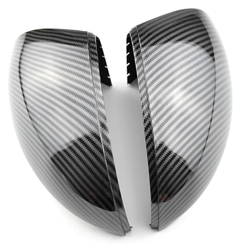 Boîtier rétroviseur pour Skoda Yeti 2008-2019 capuchon latéral style carbon fiber