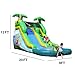 JumpOrange 12ft Safari Inflatable Water Slide with Pool- 20ft Long Commercial Grade 15oz PVC Vinyl, Wet or Dry Front Load Entry for Easy Supervision, Includes Blower, Backyard Fun, Home & Rental Use