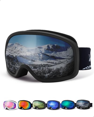 JetBlaze Ski Goggles Men Women Unisex OTG Ski Goggles for Glasses...