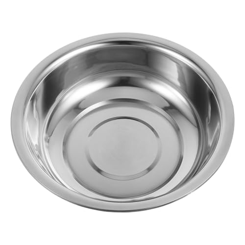 Lavabo redondo de acero inoxidable MAGICLULU 28x28x8 cm miniatura 6