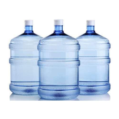 Water Bottle 20 Liter Pack of 2 White Bottle with Free Cap Amazon.in