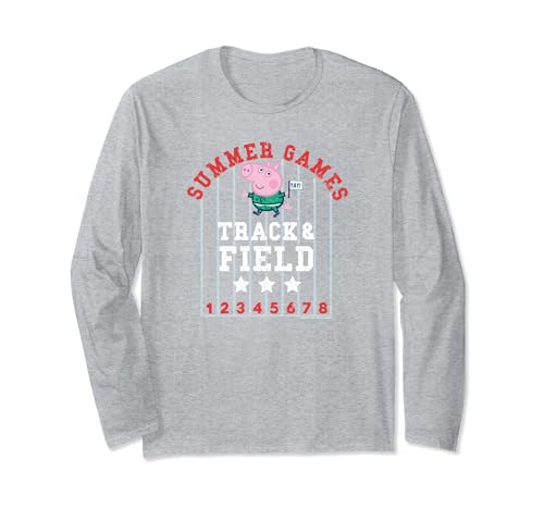 T-shirt Peppa Pig Track and Field anniversaire idée cadeau enfant