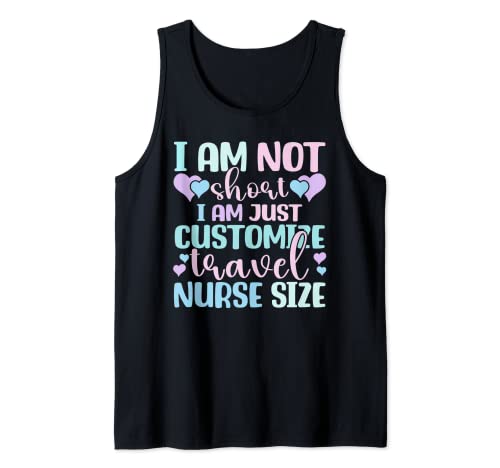 Cross Country Nursing Woman, Customize Travel Nurse Tank Top
