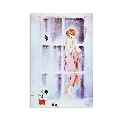 Louis Icart Chills poster sur toile pour sublimer un mur vide de chambre