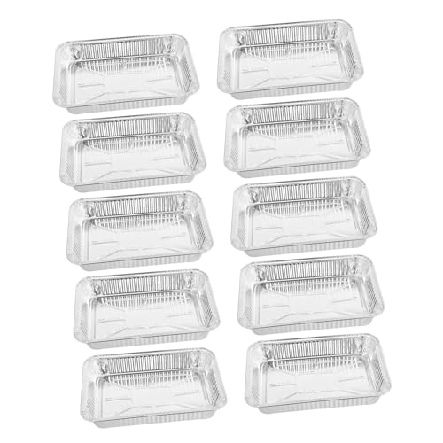 BESTonZON 10pièces Moule à Pâtisserie Boîtes De Boulangerie Petits Contenants Alimentaires Moules Compacts pour Four Et Cuisine