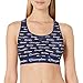 Produktbild Champion Damen The Authentic-Print Sport-BH, Skalen von Schriften/Athletic Navy, X-Small