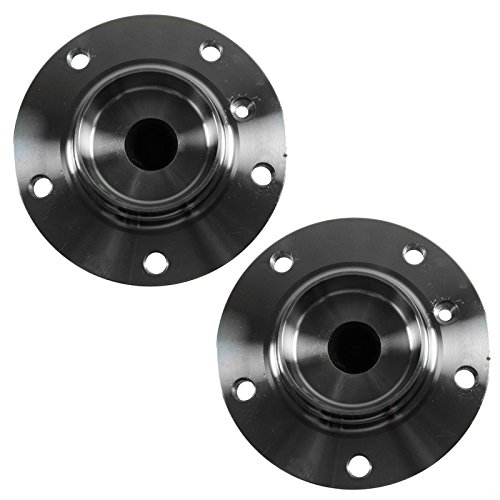 Image of TRQ Front Left and Right Wheel Bearing and Hub Assembly Set 2 Piece Compatible with 04-07 BMW 525i 04-07 530i 04-05 545i 04-05 645Ci 06-10 550i 06-10 650i 08-11 528i 08-10 535i