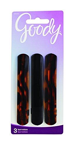 Goody Classics Rounded Hair Barrette, 3 Count