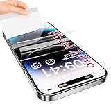 JUVENPROTO 3 Pezzi per Google Pixel 7 Pro TPU Pellicola Protettiva Idrogel,Pellicola Protettiva TPU per Trasparente HD Morbida Display ID Impronte Digitali(Non Vetro Temperato)