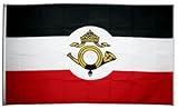 + Digni-Sticker gratis Digni Bandiera Germania Reichs-Postamtsflagge 1892-1918 - 90 x 150 cm Sticker Gratis
