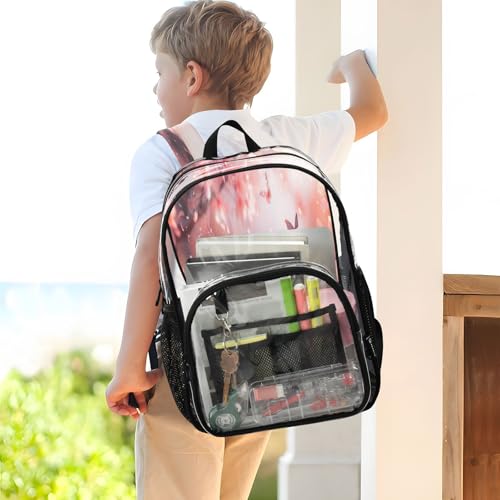 Mochila transparente antirrobo para seguridad y control de accesos 7