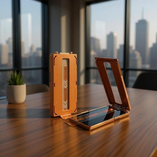 Image of Mr.Shield PRO-GLAZ Tempered Glass Screen Protector Guard For iPhone 14 Pro - 1 Pack