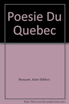 Paperback Poesie Du Quebec Book
