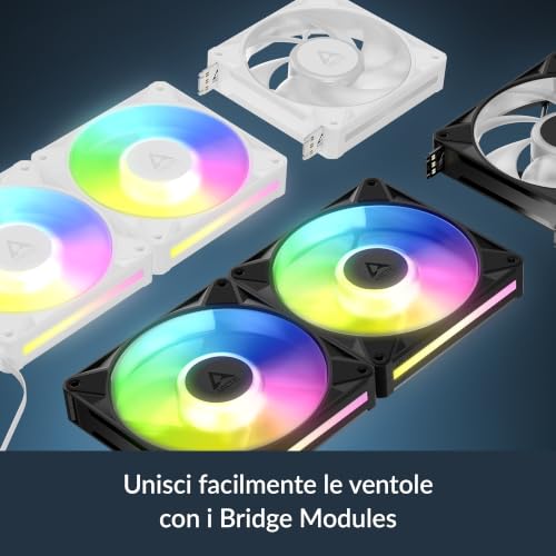 ARCTIC BioniX P14 A-RGB (White), 140 mm PWM Fan with Daisy Chain by ARCTIC - Image 2