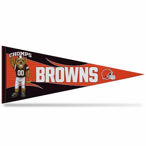 Image of Rico Industries NFL Football Mascot inch 12 inch x 30 inch Felt Wall Decor Pennant - Great for Home /Bed Room /Man Cave Decor