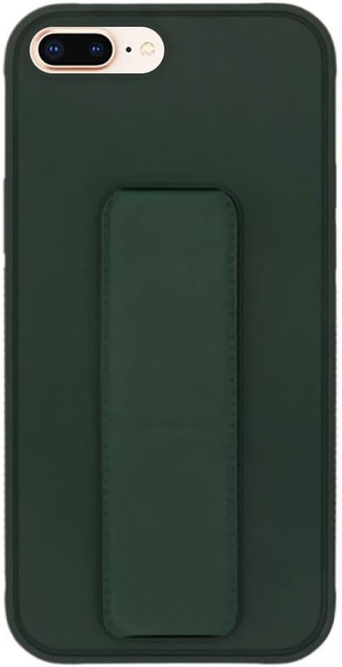 VITION Case Cover For iPhone 7 Plus / 8 Plus, Finger Grip Phone holder Case Car Magnetic Multi-function 3 in 1 Shockproof Back Cover Protective Case (iPhone 7 Plus / 8 Plus dark green)