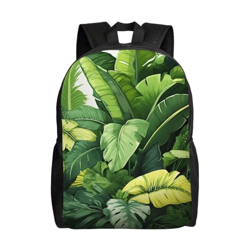 Sac à dos de voyage ordinateur feuilles de bananier parfait pour vos weekends et trajets urbains