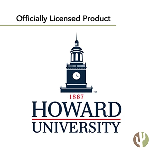 Pegatina de Howard University para portátil y botella de agua en vinilo resistente 7
