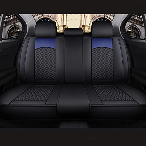 CXZEN ヤリスクロス シートカバー 防水レザー 5席用 黒青