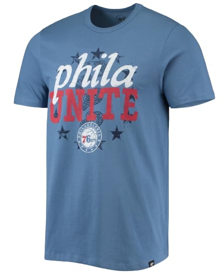 T-shirt Phila Unite Philadelphia 76ers portez l'histoire de la Pennsylvanie