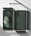 Ringke Onyx [Feels Good in The Hand] Compatible with Samsung Galaxy S23 Ultra Case, Anti-Fingerprint Technology Prevents Oily Smudges Non-Slip Enhanced Grip Precise Cutouts for Camera - Dark Green