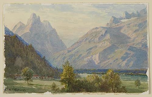 Art tableau William Trost Richards : une œuvre sur toile d'une finesse remarquable