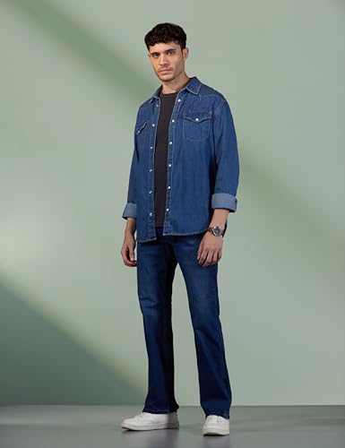 Image of U.S. Polo Assn. Denim Jeans for Men, Bootcut Fit Men Jeans for Office & Regular Wear