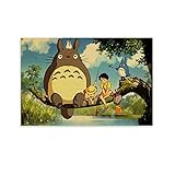 poster mi vecino totoro Garantía: su satisfacción está 100% garantizada. Si no estás satisfecho con nuestra pintura impresa, por favor no dudes en ponerte en contacto con nosotros, estamos dispuestos a proporcionar un reembolso completo dentro de los 30 días después de que lo recibas.