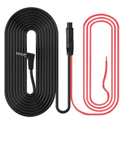 Dash CAM Coche Camara Trasera para Coche 10 Metros Cable de extensión para Camara para Coche con 4-Pin