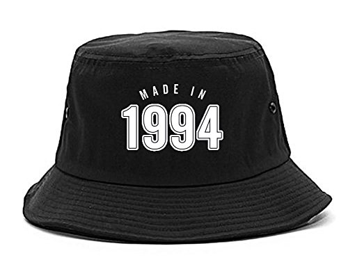 Made in 1994 and Kicking Ass Ever Since Year Bucket Hat Black