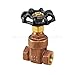 1-1/2 inch Lead Free Brass Gate Valve With Female Threaded Connections