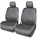 Leader Accessories General Low Back Seat Cover Combo Pack Grey