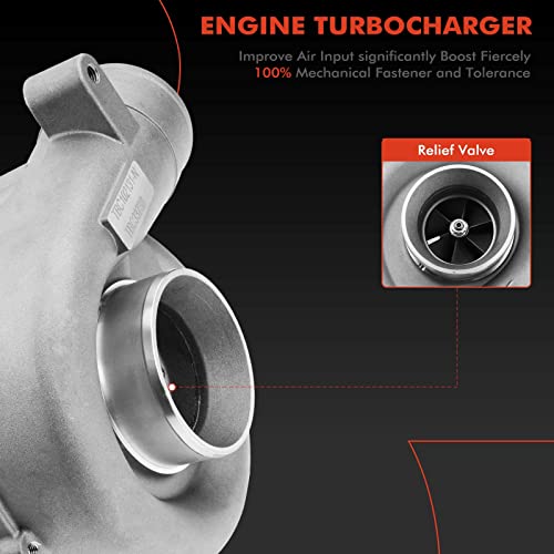 A-Premium Complete Turbo Turbocharger Kit, With Wastegate Actuator & Gasket, Compatible With Chevy, Gmc Models - C1500, C3500, Express 2500 3500, K1500, K2500, K3500, 6.5L, Replace# 12533738, 12556124 #TOP3