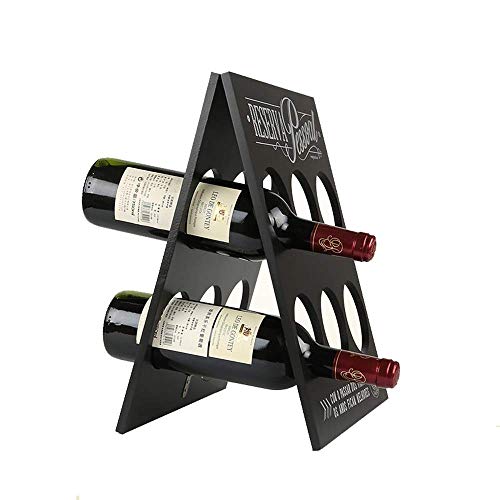 Soporte para botellas plegable 37x30x1.8cm negro miniatura 1