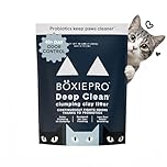 Boxie® Probiotic Cat Litter 40 Day Natural Odor Control, 16lb Clumping Kitty Litter (Clay)