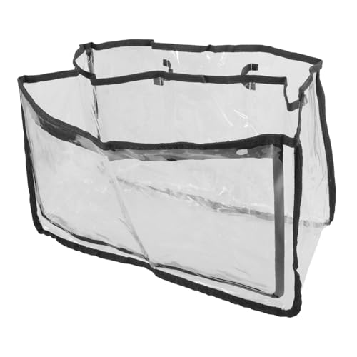 Transparent Beach Bag Organizer Versatile Tote for Women for Beach Essentials Travel and Outdoor Activities Durable Spacious Design for Luxuries and Sundries