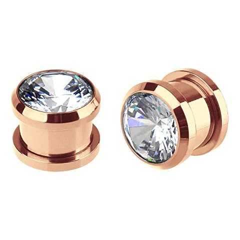 Briana Williams Expansores de Oreja Oro Rosa Cover