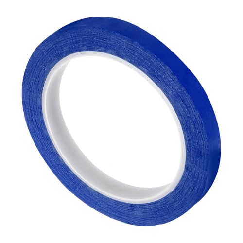 Image of uxcell 1 Rolls Blue 0.47 Inch x 72 Yards Polyester Film Electrical Tape PET Tape High Temperature Heat Resistant Tape for Transformer Motor Wire 5S Positioning Logo,12mm x 66m