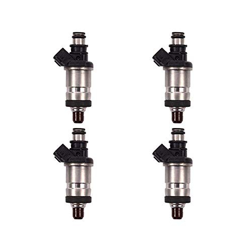 W4-Moto 06164P2J000 4pcs Fuel Injectors for Honda Accord Civic Del Sol Acura Integra RL TL 1.6L 2.0L 2.2L etc